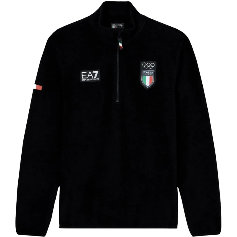 EA7  Sweaters Black schwarz