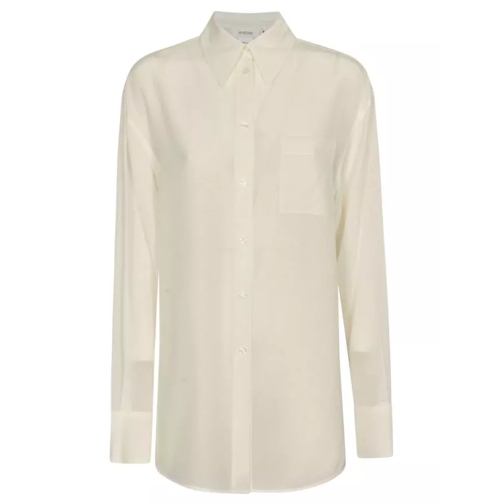 Sportmax Silk Shirt White 