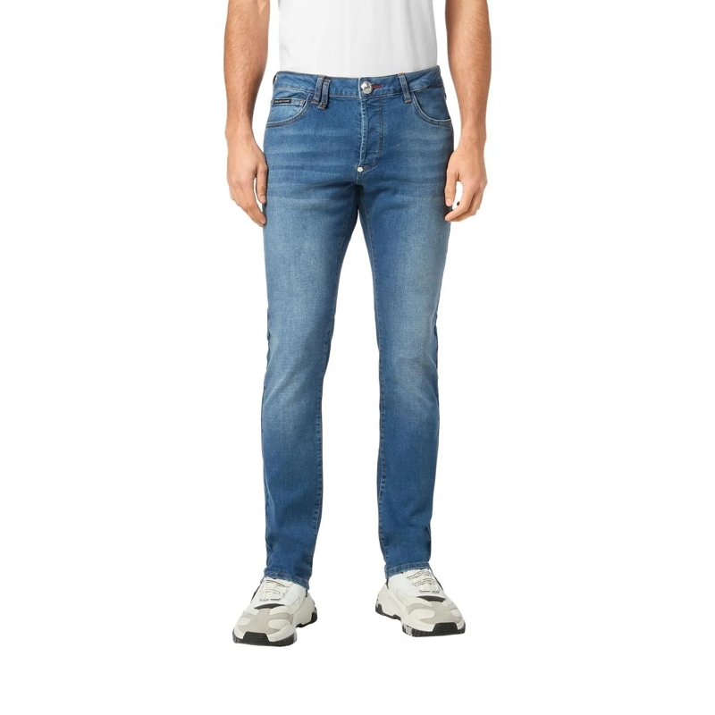 Philipp Plein Jeans Jeans Regular Fit dunkel-blau(Image 2)