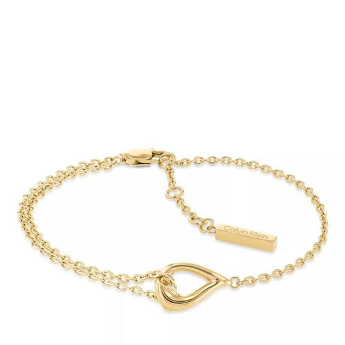 Calvin Klein Sculptured Drops Bracelet Gold Armband
