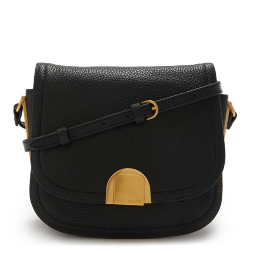 Ted Baker Imilda Lock Detail Small Satchel Bag Black Crossbody Bag