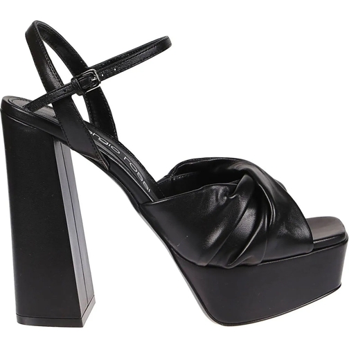 sergio rossi Sandale Amber Sandals Black schwarz