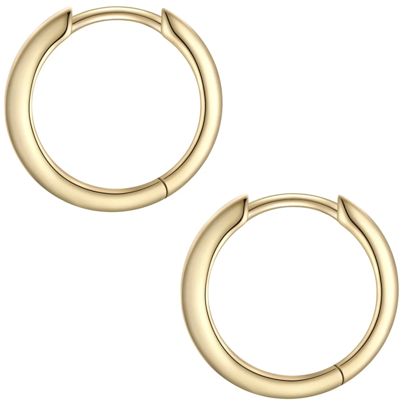 Glanzstücke München Ohrhänger Sterling Silber Creolen gold(Image 2)