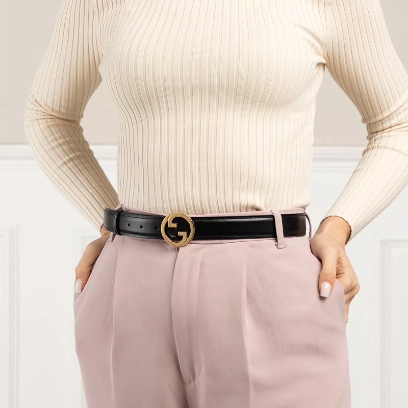 Gucci Ledergürtel Blondie Belt Black(Image 2)