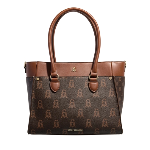 Steve Madden Bmarios Brown/Gold Tote