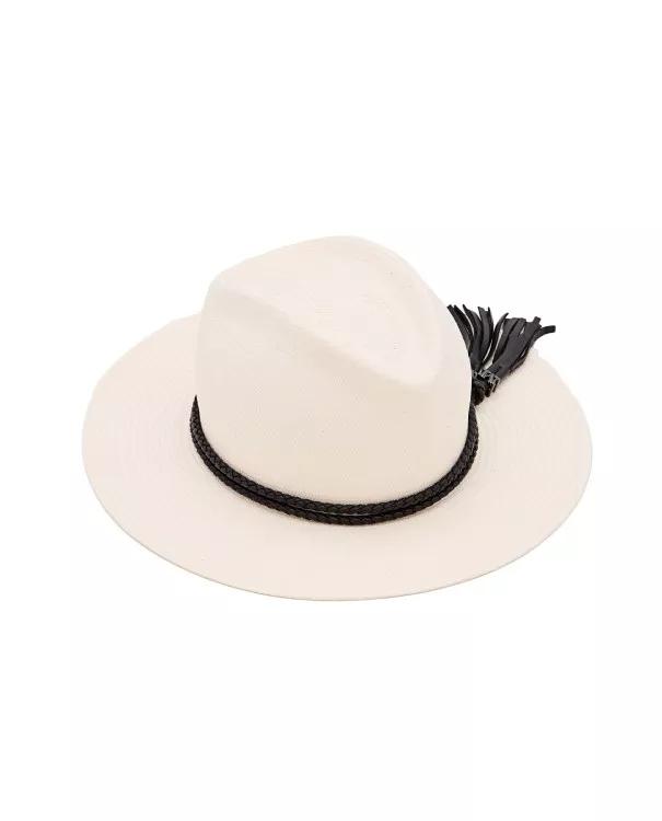 Max Mara Mützen - Elfi Hat - Gr. 57 - in Creme - für Damen