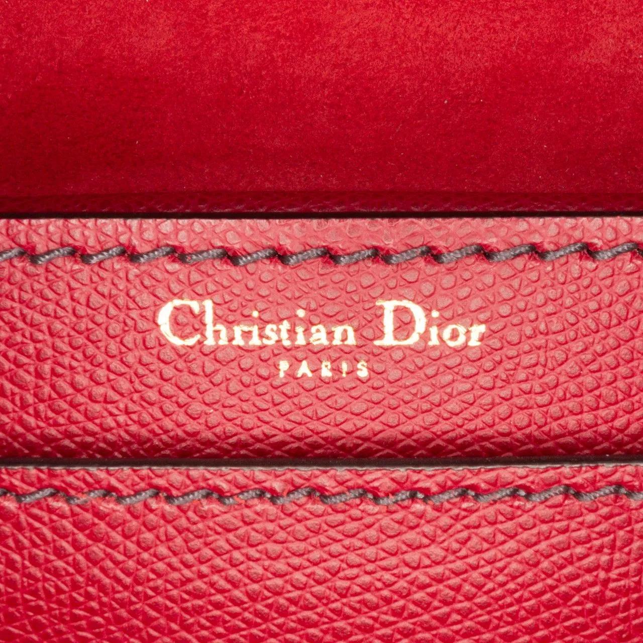 Thumbnail - Christian Dior Hobo Bags - 2018 Calfskin J Adior Chain Flap - Gr. unisize - in Rot - für Damen