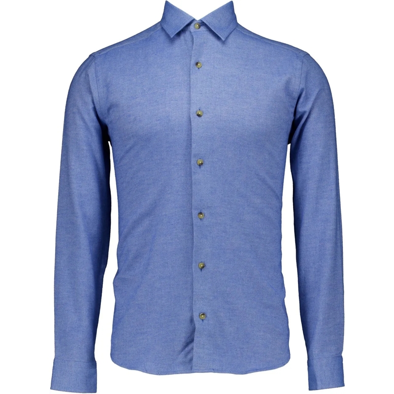 Eton  Eton  Lange Mouw Overhemden Blauw 100014457 blau