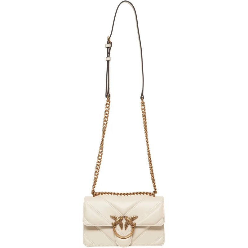 Pinko Sac à bandoulière Shoulder bag 'Love Bag' beige