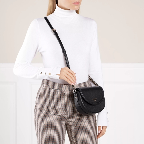 MICHAEL Michael Kors Sac à bandoulière Medium Hlf Dome Chn Xbdy Black (Image 2)