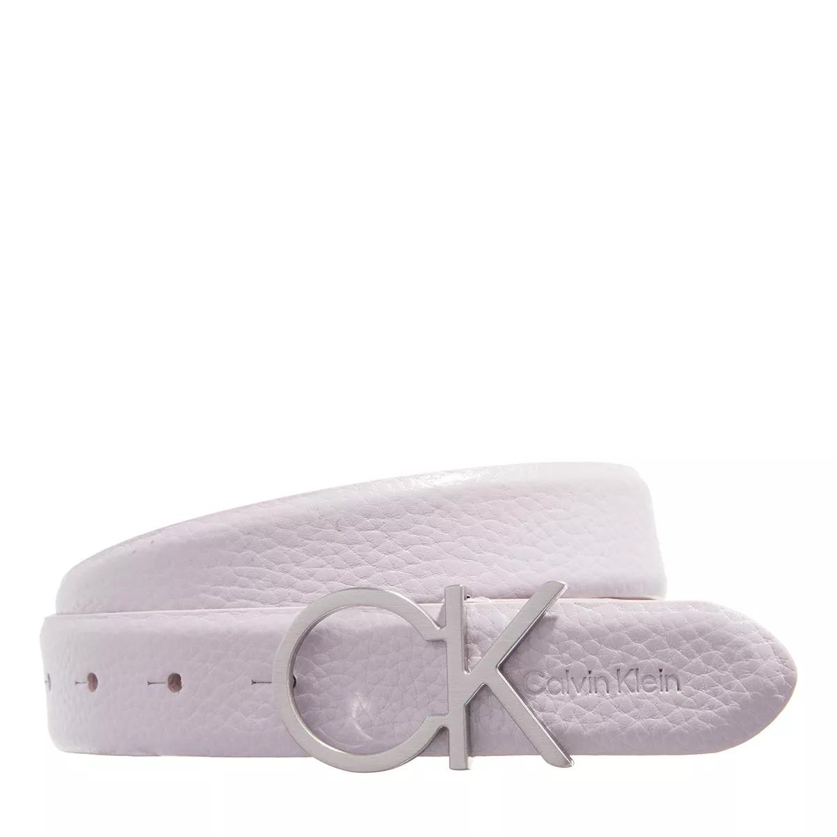 Calvin Klein Re Lock Ck Logo Belt 30Mm Pbl Iris | Ledergürtel