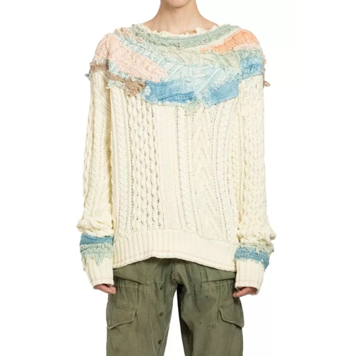 Greg Lauren Stitchwork Fairisle Sweater Multicolor 
