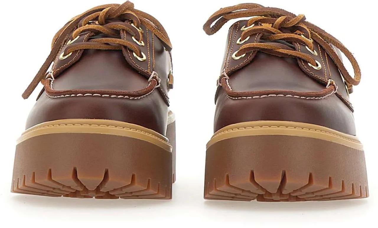 Thumbnail - Timberland Loafer - Dames STONE STREET BOAT SHOE - Gr. UK_9_5 - in Rot - für Damen