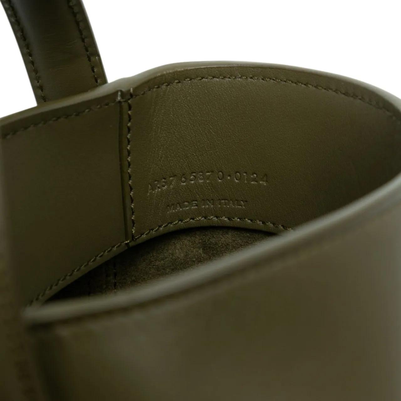 Thumbnail - Saint Laurent Hobo Bags - Mini Shiny Calfskin Le 37 Bucket Bag - Gr. unisize - in Grün - für Damen