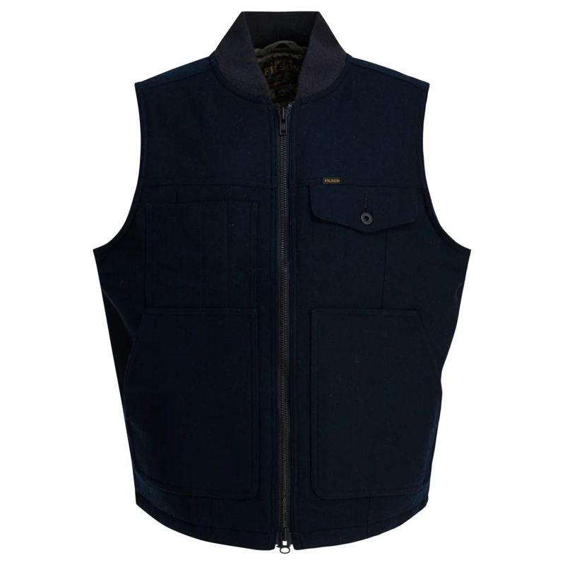 Filson  Wool Blend Sleeveless Jacket Black