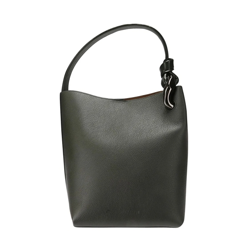 J.W.Anderson Bucket Bag Shoulder Bag With Magnetic Closure Green