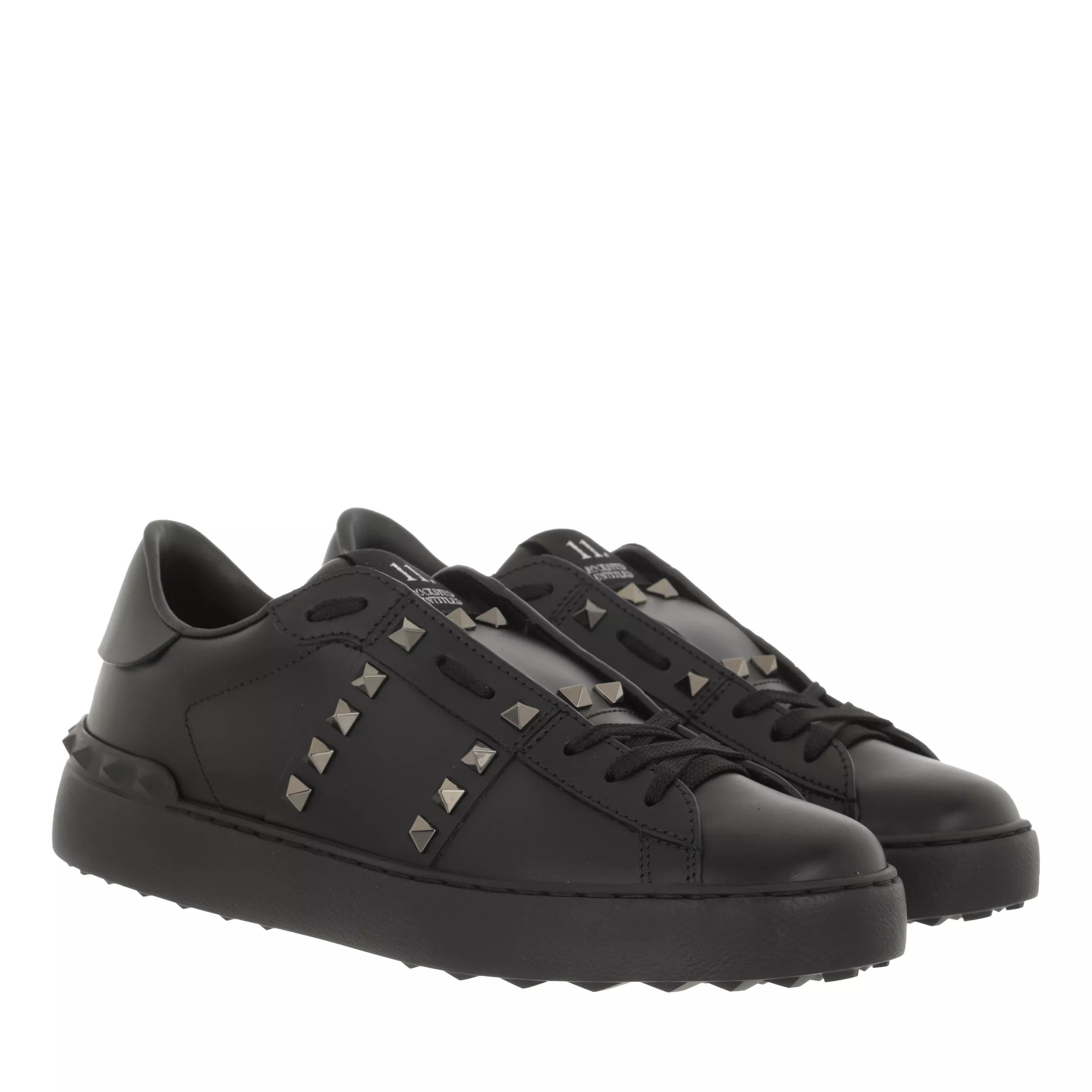 Maiden Sui Typisk Valentino Garavani Rockstud Sneaker Black | låg sneaker | fashionette