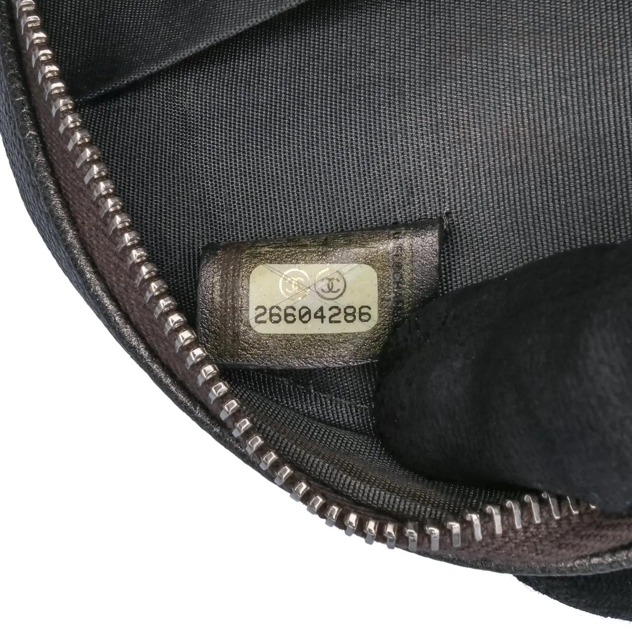 Thumbnail - Chanel Hobo Bags - Metallic Caviar CC Filigree Round Clutch with Chai - Gr. unisize - in Schwarz - für Damen