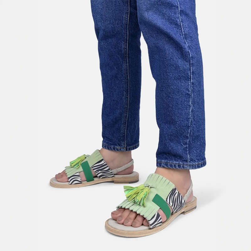 Crickit Riemchensandalen Sandale ROJA weiss(Image 2)