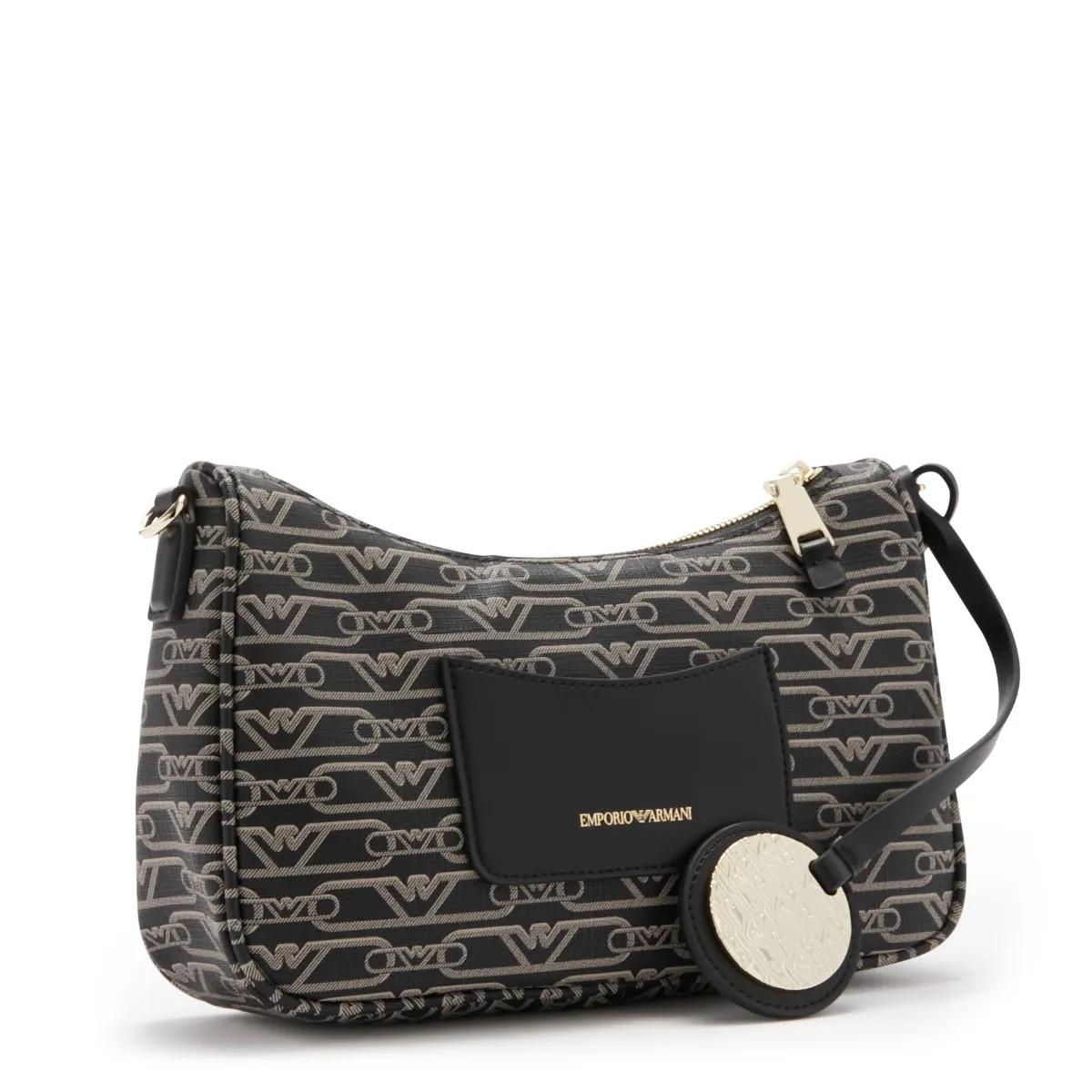 Emporio Armani Clutches Monogram Ba in zwart