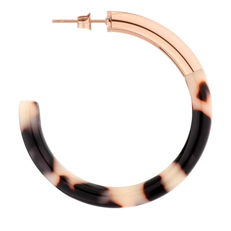 Liebeskind Berlin Ohrstecker Edelstahl Acetat Statement rose(Image 3)