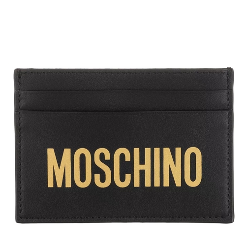 Moschino Wallet Black Card Case