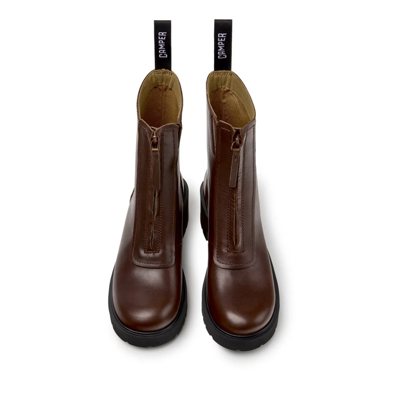 Camper Stiefel Unser Milah kombiniert eine robuste Sohle mit eine mittel-braun(Image 5)