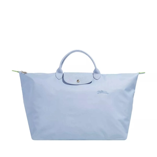 Longchamp Travel Bag L Sky Blue Weekender