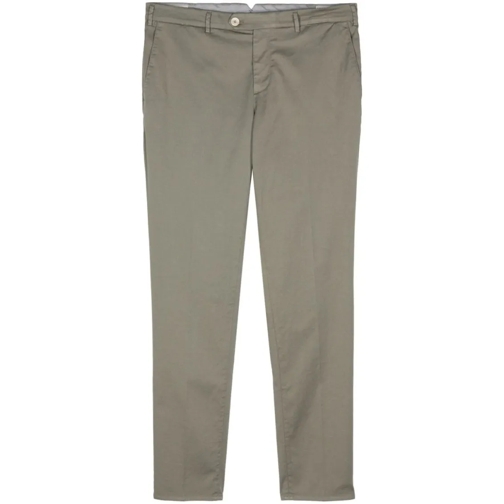 Brunello Cucinelli  Cotton Trousers Green