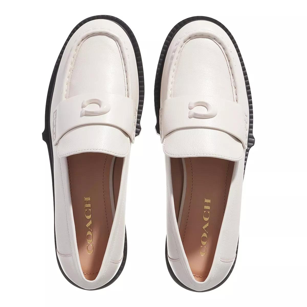 Thumbnail - Coach Loafer - Leah Leather Loafer - Gr. 37 (EU) - in Creme - für Damen