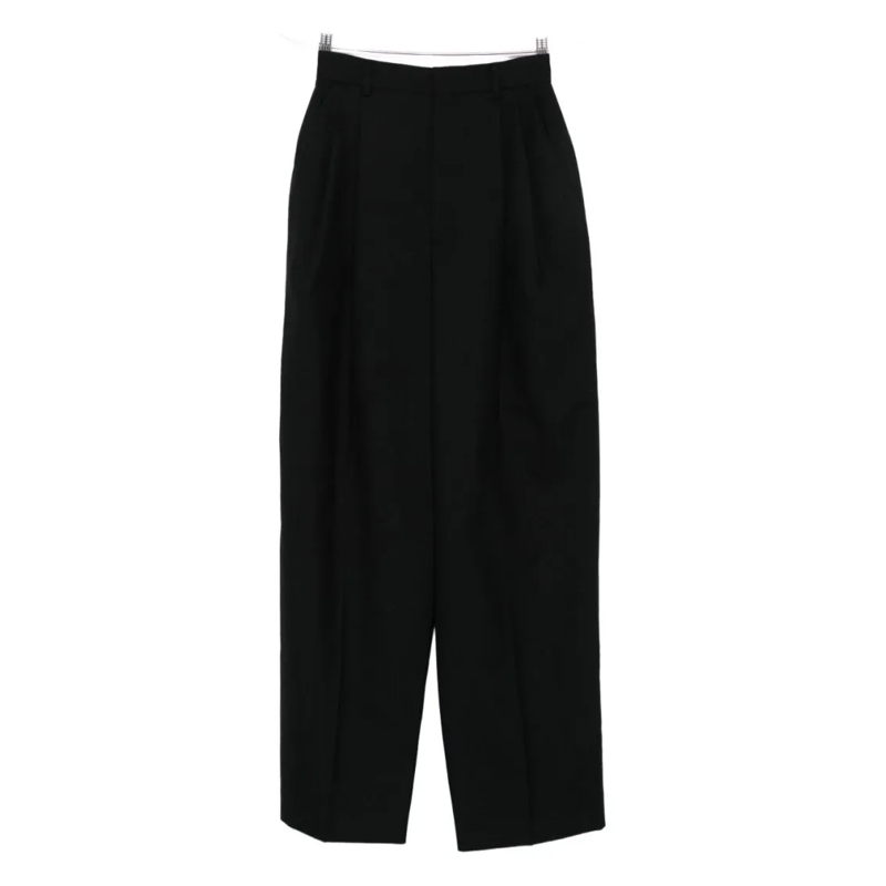 Moschino  Pleated Black Trousers Black