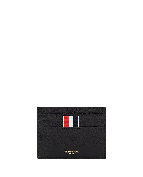 Thom Browne Portemonnaies - Single Card Holder - Gr. unisize - in Schwarz - für Damen