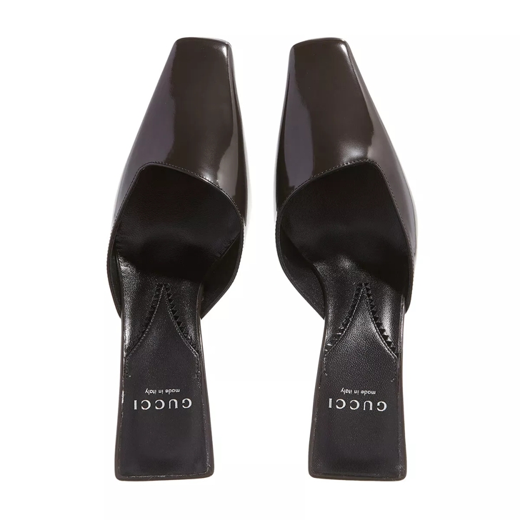 Gucci best sale leather mules