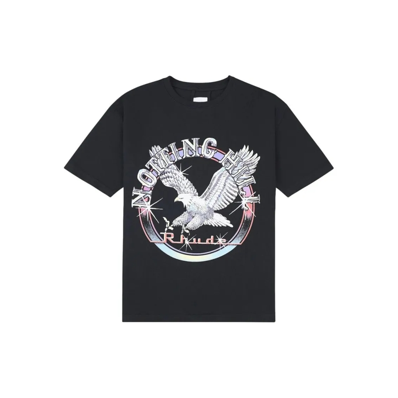 Rhude T-shirt Eagle Graphic Short-Sleeve T-Shirt Black