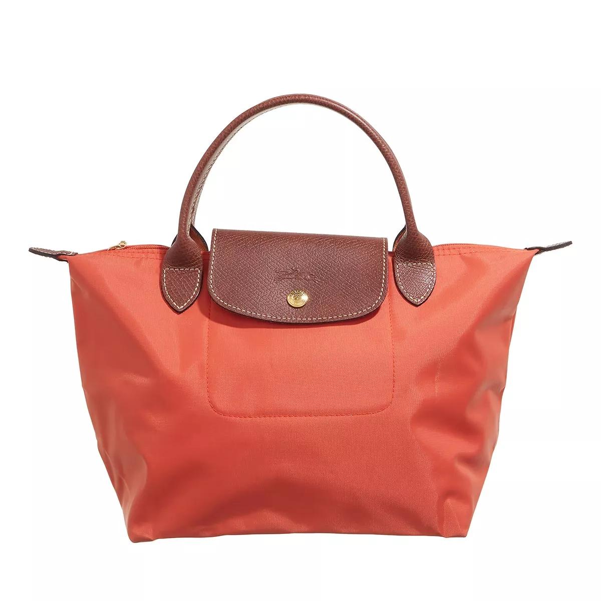 Longchamp Satchel Bag - Le Pliage Original Handbag S - Gr. unisize - in Orange - für Damen