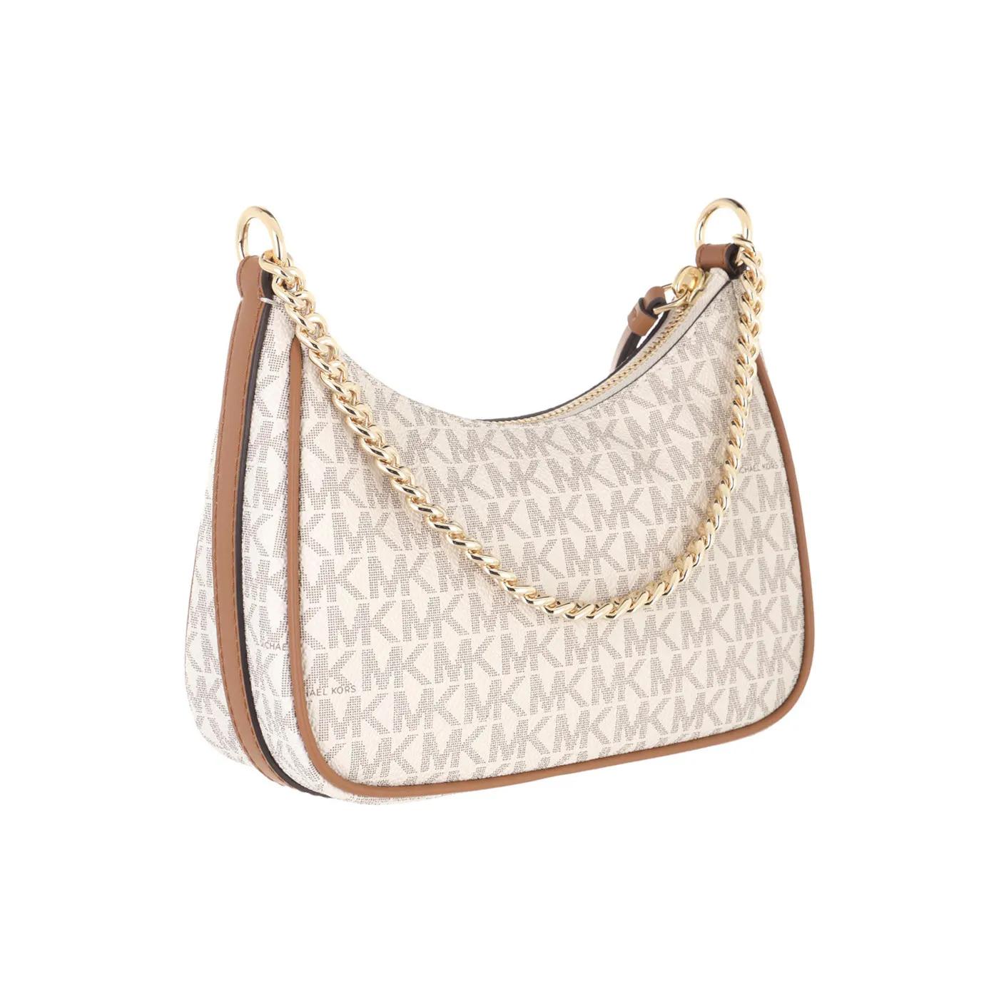 Michael Kors Crossbody bags Jet Set Charm Handtasche Beige Braun in crème