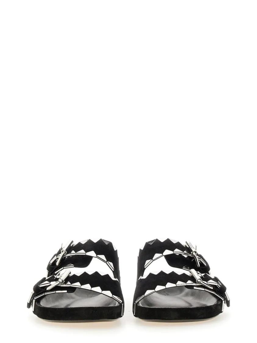 Thumbnail - Isabel Marant Sandalen - "Lennyo" Sandals - Gr. 38 (EU) - in Schwarz - für Damen