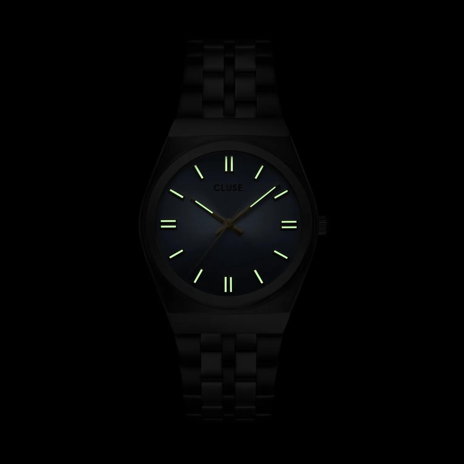Thumbnail - CLUSE Uhr - Retro 70s Uhr - Gr. unisize - in Silber - für Damen