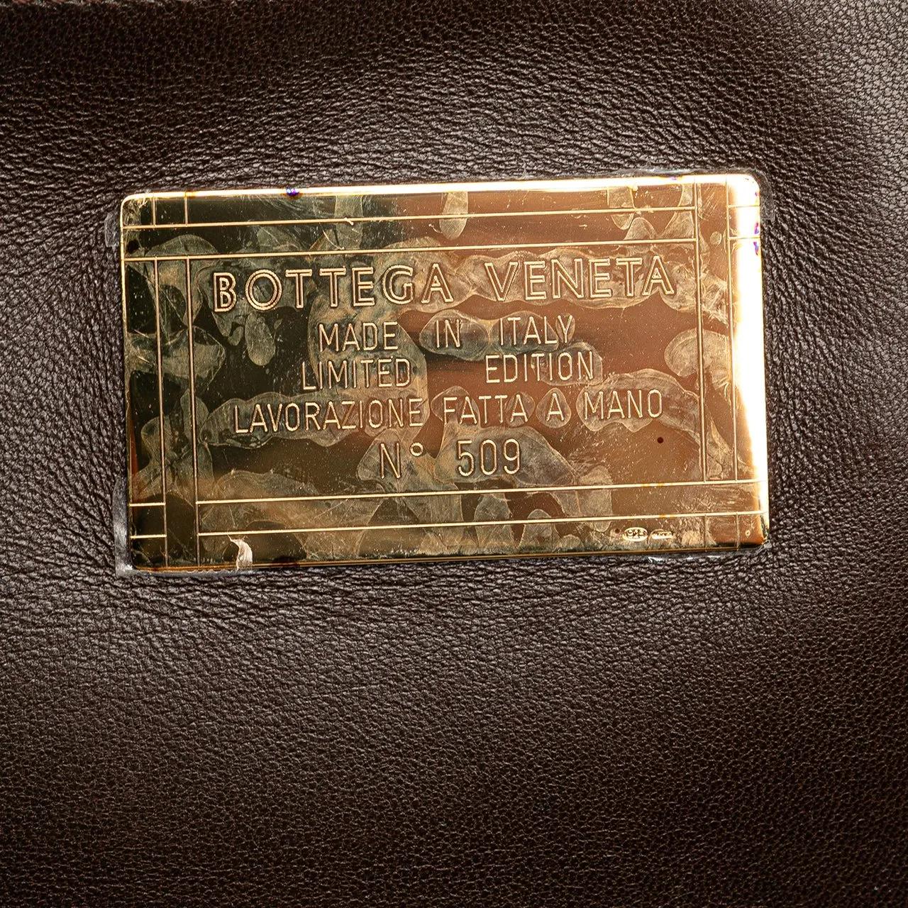 Thumbnail - Bottega Veneta Shopper - Medium Lambskin Intreccio Cabat Tote - Gr. unisize - in Braun - für Damen