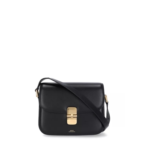 A.P.C. Small Grace Shoulder Bag Black Schultertasche