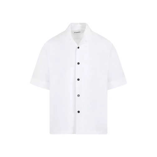 Jil Sander White Short Sleeves Cotton Shirt White 