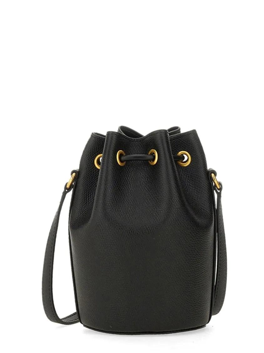Valentino Garavani Bucket bags "Vlogo Signature" Mini Bucket Bag in zwart
