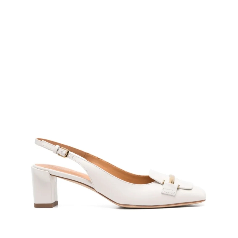 Tod's Pumps Slingback Pumps With Buckle-Fastening Strap Neutrals