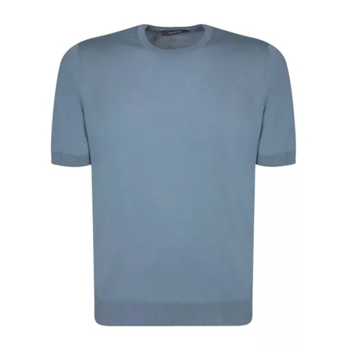 Tagliatore Cotton T-Shirt Blue 