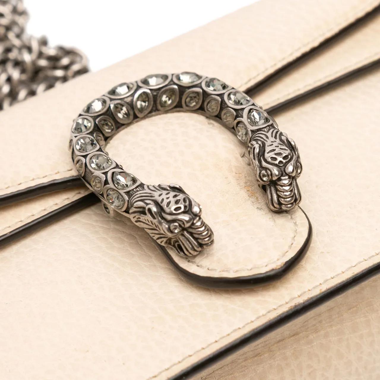 Thumbnail - Gucci Hobo Bags - Mini Dionysus Leather Crossbody - Gr. unisize - in Weiß - für Damen