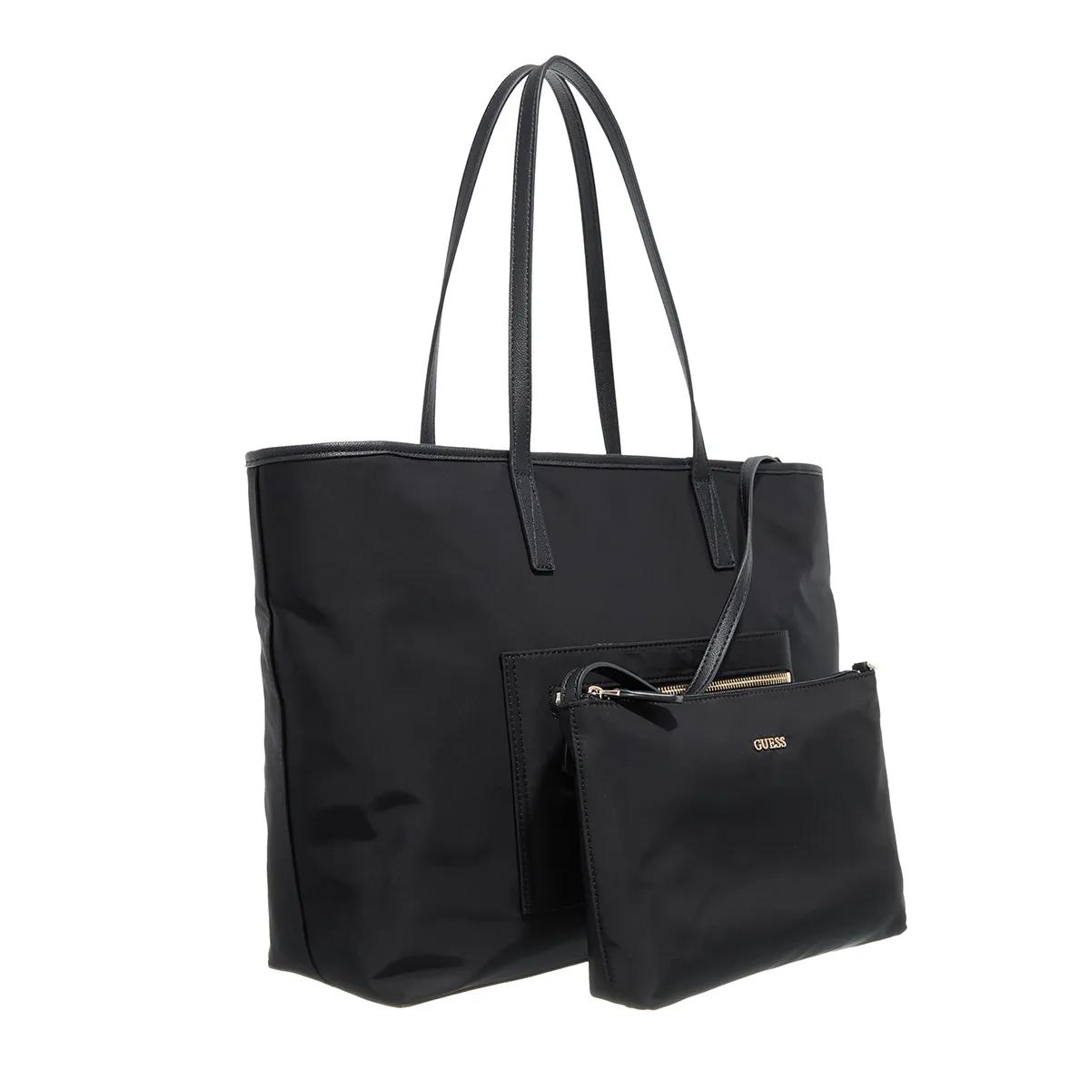 Guess Shoppers & Totes Eco Gemma Large Tech Tote in zwart