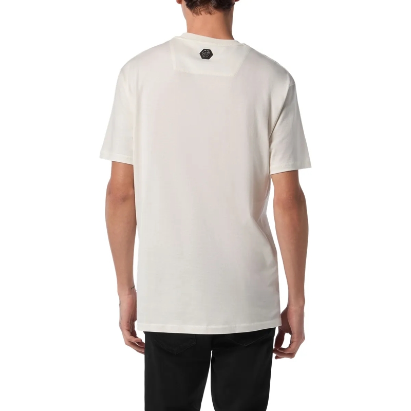 Philipp Plein T-Shirt T-Shirt Coursive weiss(Image 2)