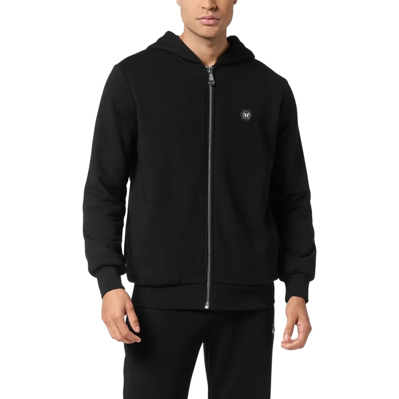 Philipp Plein Top Hoodie Sweatjacket Skull schwarz(Image 3)