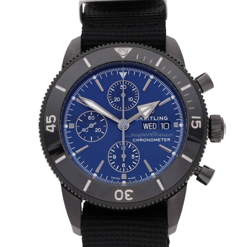 Breitling Automatikuhr Superocean Blau