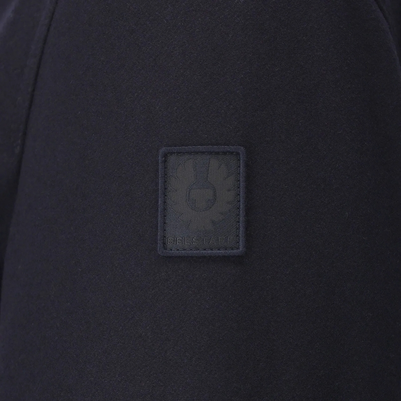 Belstaff Hemdjacke Overshirt aus Woll-Mix dunkelblau(Image 7)